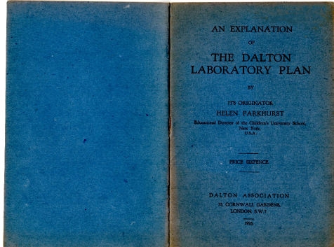 An Explanation of the Dalton Laboratory Plan