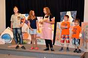 Muziklov vystoupen  1.A a 6.C, erven 2013