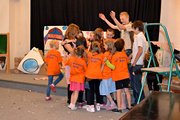 Muziklov vystoupen  1.A a 6.C, erven 2013