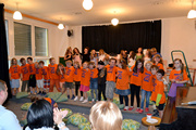 Muziklov vystoupen  1.A a 6.C, erven 2013