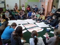 Cesta kovskho parlamentu do Vesel nad Moravou, duben 2014